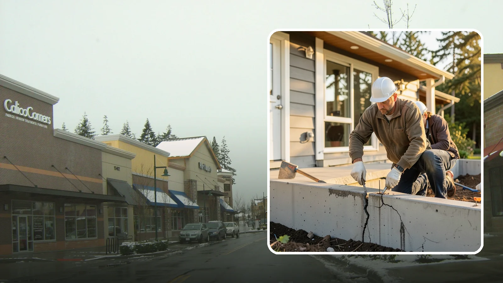 Foundation Crack Repair in Mill Creek, Snohomish County, WA - Foundation crack repair that seals leaks and stops movement in your home's base.
