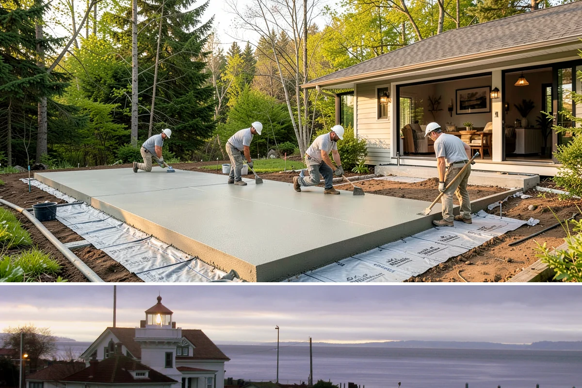 Foundation Crack Repair in Mukilteo, Snohomish County, WA - Drier months make exterior excavation and drainage work far more manageable.