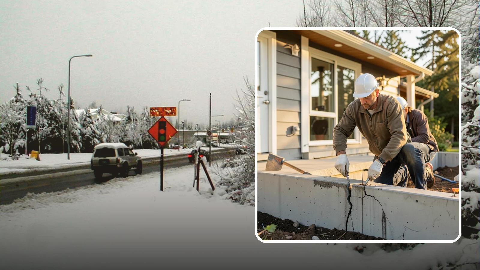 Foundation Crack Repair in Newcastle, King County, WA - Foundation crack repair that seals leaks and stops movement in your home's base.