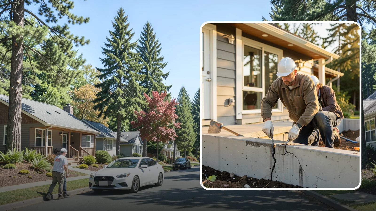 Foundation Crack Repair in Orting, Pierce County, WA - Foundation crack repair that seals leaks and stops movement in your home's base.