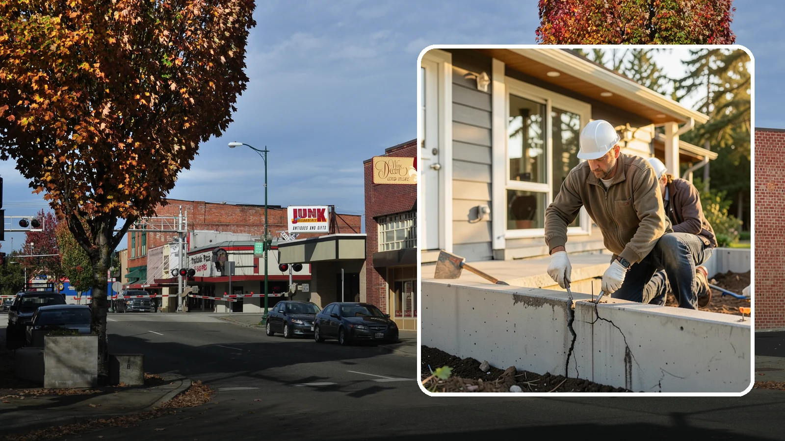 Foundation Crack Repair in Puyallup, Pierce County, WA - Foundation crack repair that seals leaks and stops movement in your home's base.