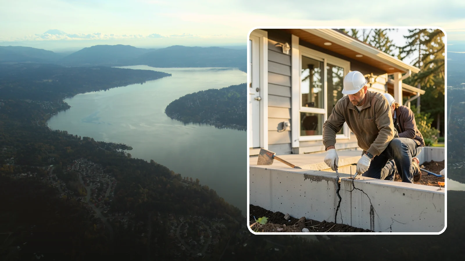 Foundation Crack Repair in Sammamish, King County, WA - Foundation crack repair that seals leaks and stops movement in your home's base.