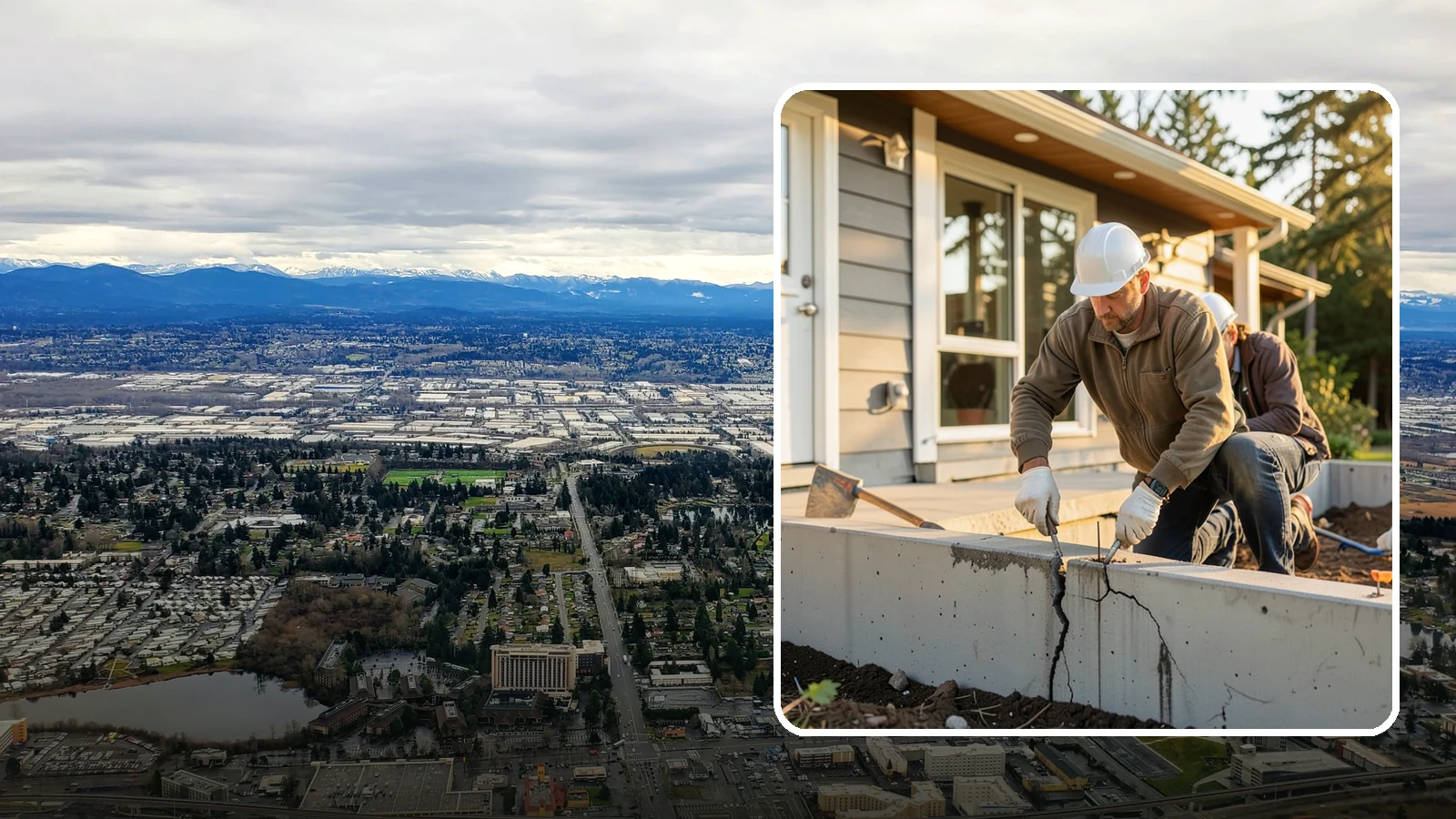 Foundation Crack Repair in SeaTac, King County, WA - Foundation crack repair that seals leaks and stops movement in your home's base.