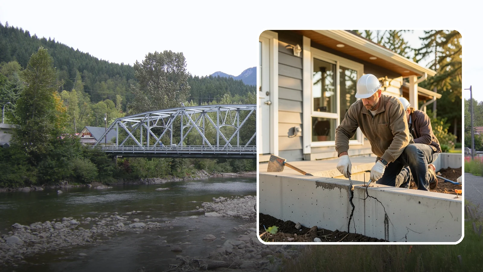 Foundation Crack Repair in Skykomish, King County, WA - Foundation crack repair that seals leaks and stops movement in your home's base.