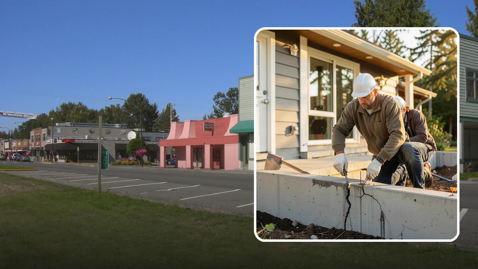 Foundation Crack Repair in Snoqualmie, King County, WA - Foundation crack repair that seals leaks and stops movement in your home's base.