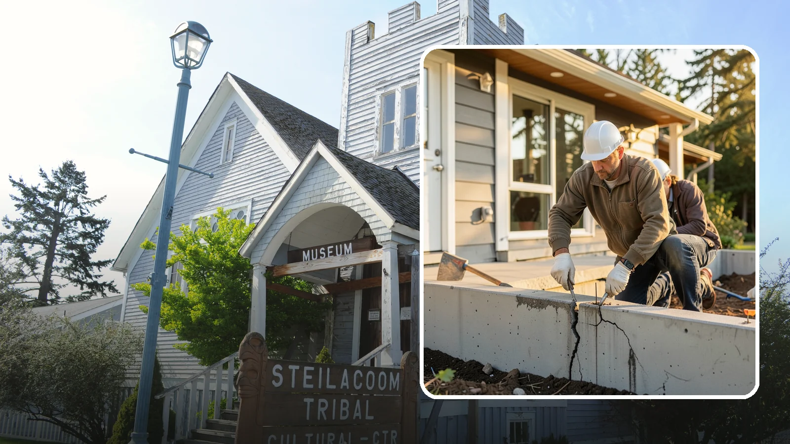 Foundation Crack Repair in Steilacoom, Pierce County, WA - Foundation crack repair that seals leaks and stops movement in your home's base.