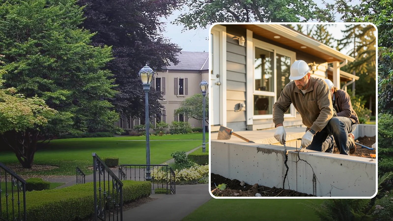 Foundation Crack Repair in Woodinville, King County, WA - Foundation crack repair that seals leaks and stops movement in your home's base.