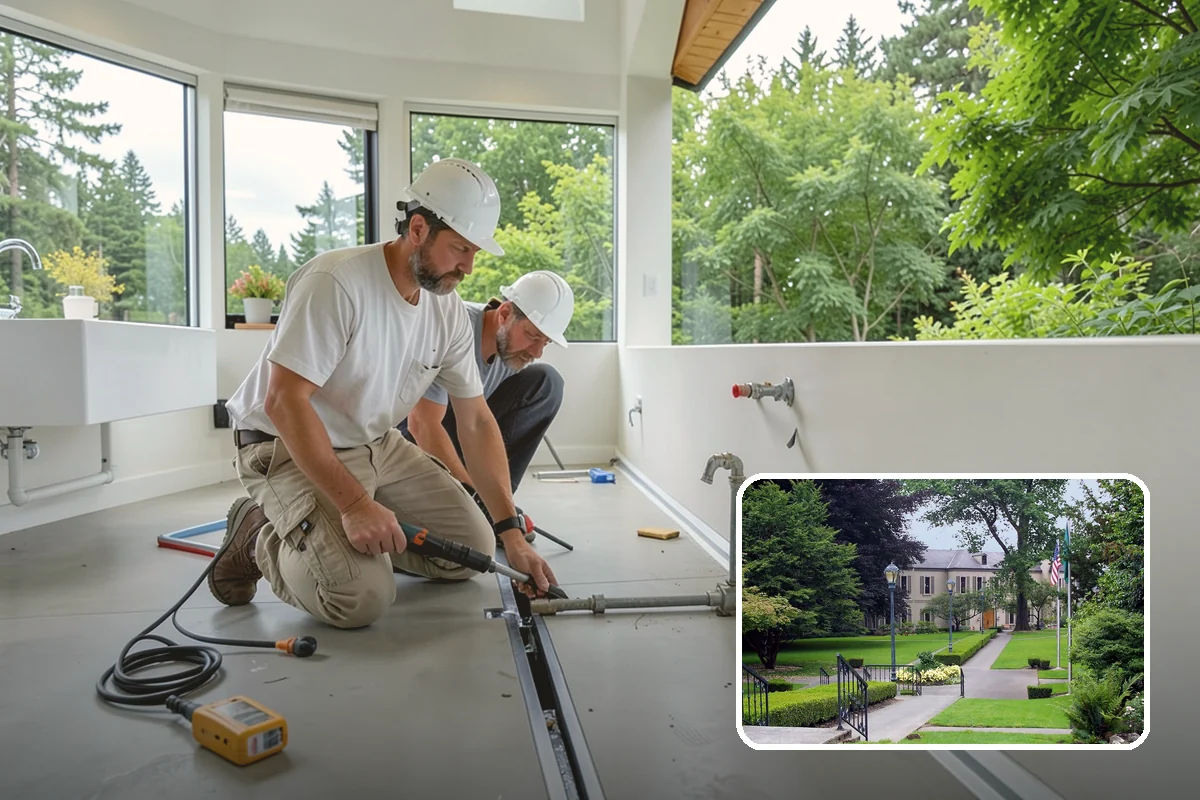 Foundation Crack Repair in Woodinville, King County, WA - Seals cracks against water intrusion