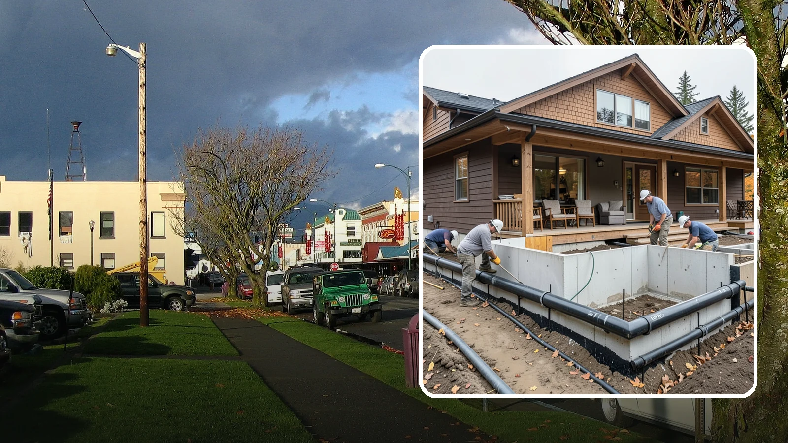 Foundation Drainage System in Arlington, Snohomish County, WA - We install perimeter and sub-slab drainage that collects groundwater and routes it away from your foundation for good.