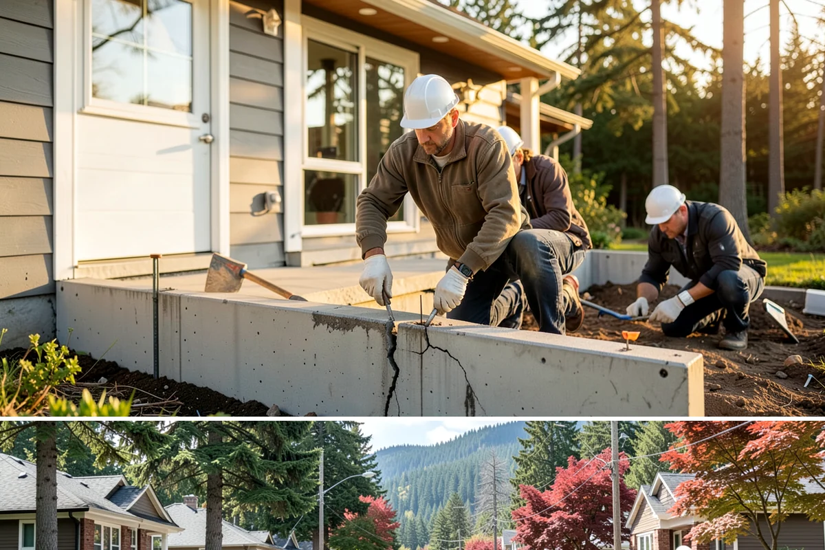Foundation Drainage System in Hunts Point, King County, WA - Drainage systems are ideal to install in drier months, but they are exactly what protect your home once the rainy season returns.