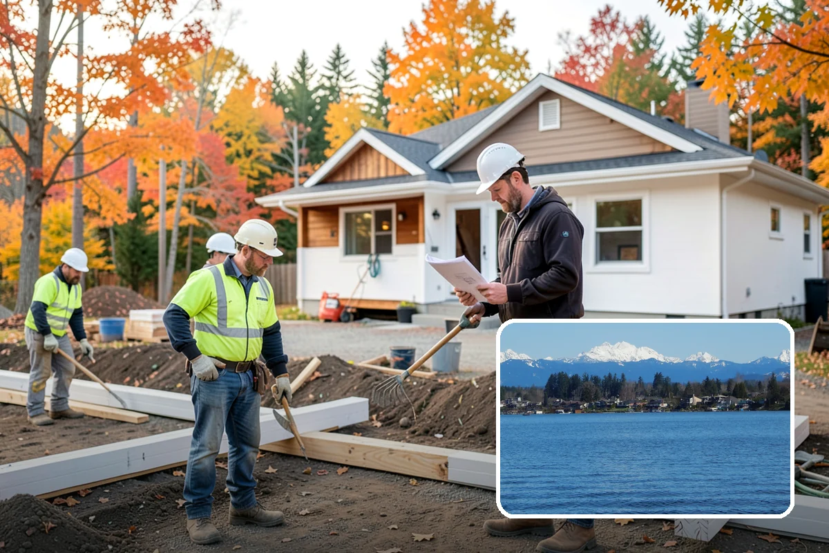 Foundation Drainage System in Lake Stevens, Snohomish County, WA - Groundwater collected before it reaches the foundation
