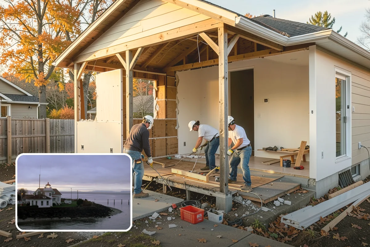 Foundation Drainage System in Mukilteo, Snohomish County, WA - Groundwater collected before it reaches the foundation