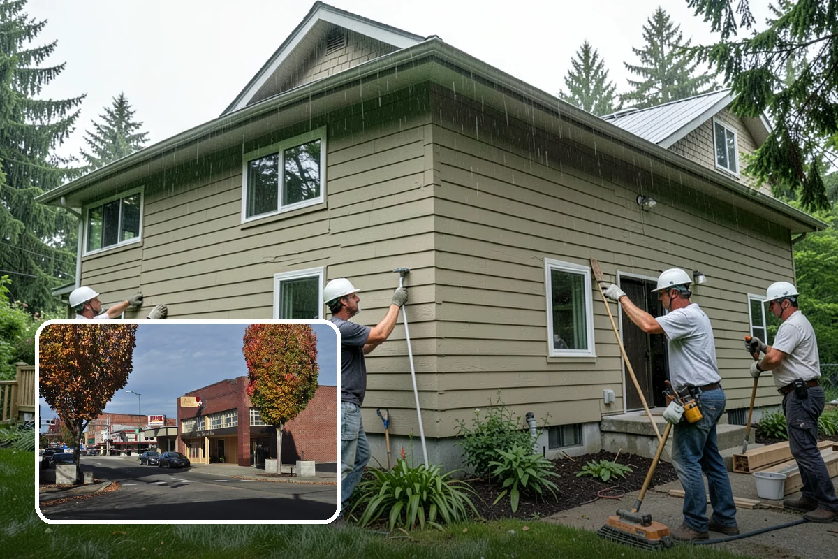 Foundation Drainage System in Puyallup, Pierce County, WA - Groundwater collected before it reaches the foundation