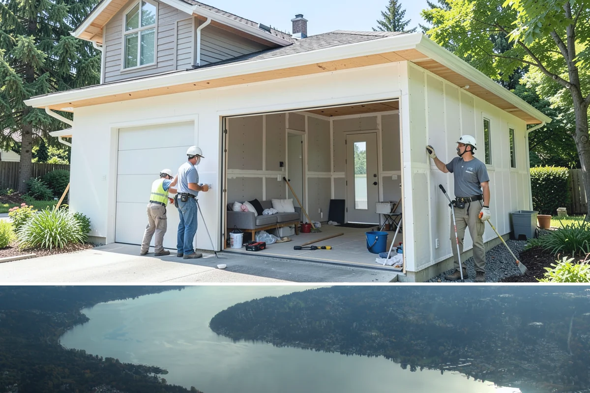 Foundation Drainage System in Sammamish, King County, WA - Drainage systems are ideal to install in drier months, but they are exactly what protect your home once the rainy season returns.