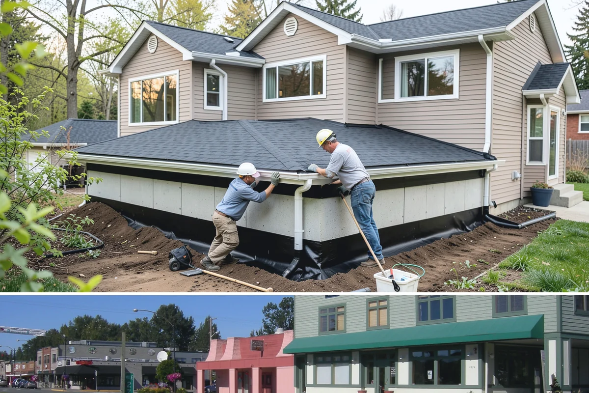 Foundation Drainage System in Snoqualmie, King County, WA - Drainage systems are ideal to install in drier months, but they are exactly what protect your home once the rainy season returns.