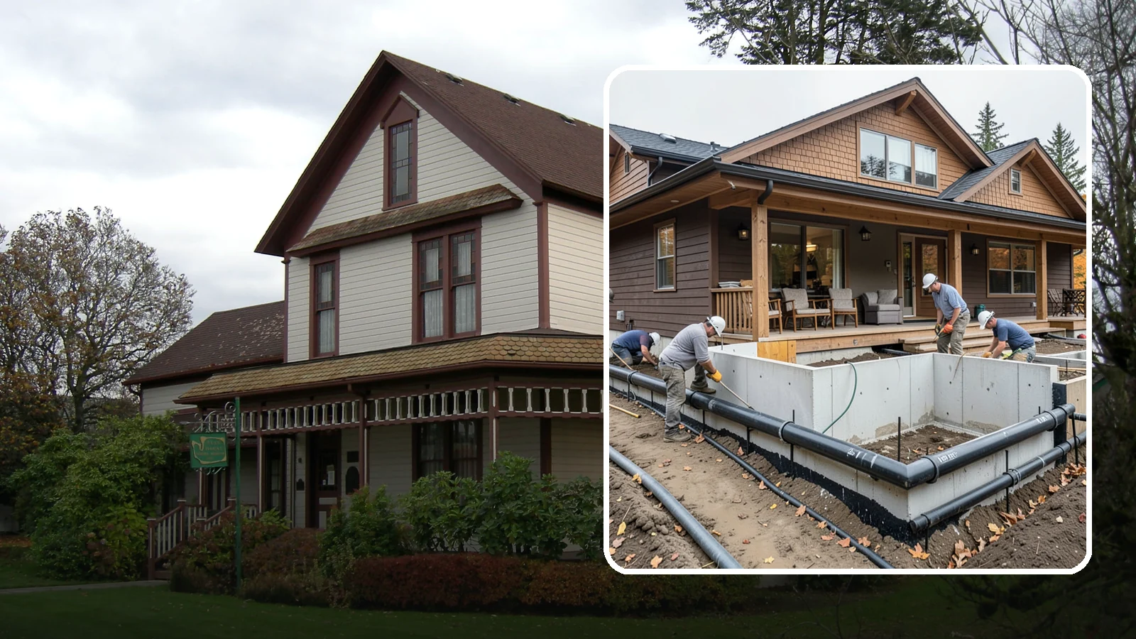 Foundation Drainage System in Sumner, Pierce County, WA - We install perimeter and sub-slab drainage that collects groundwater and routes it away from your foundation for good.