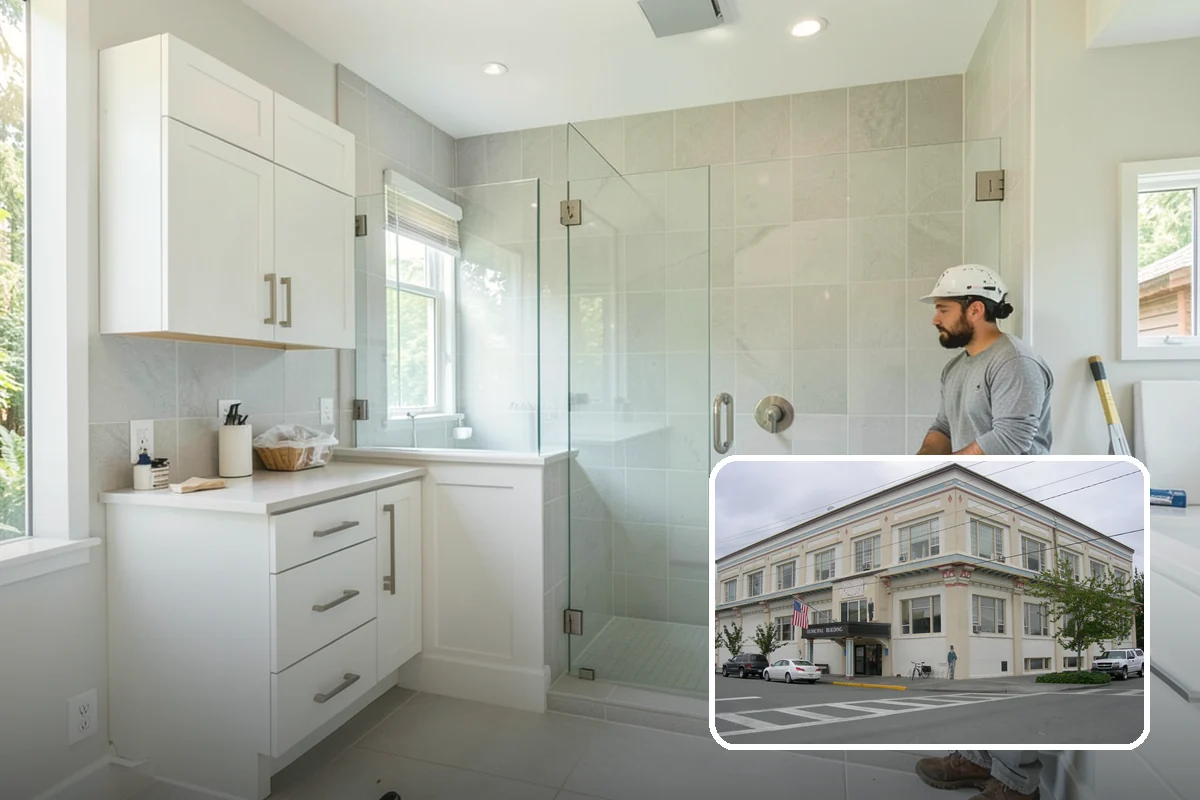 Foundation Leveling in Anacortes, Skagit County, WA - Floors and walls brought back toward level and true