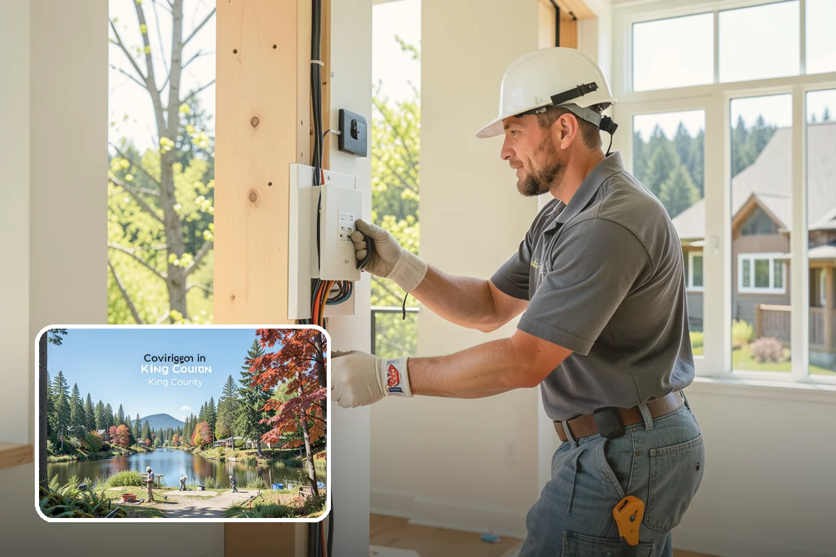 Foundation Leveling in Covington, King County, WA - Floors and walls brought back toward level and true