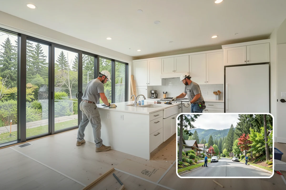 Foundation Leveling in Darrington, Snohomish County, WA - Floors and walls brought back toward level and true