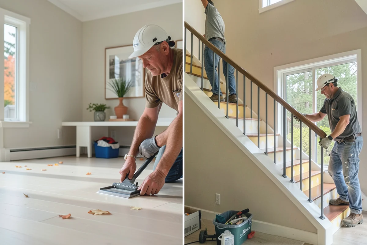 Foundation Leveling in Des Moines, King County, WA - Survey elevations and map the settlement across the home