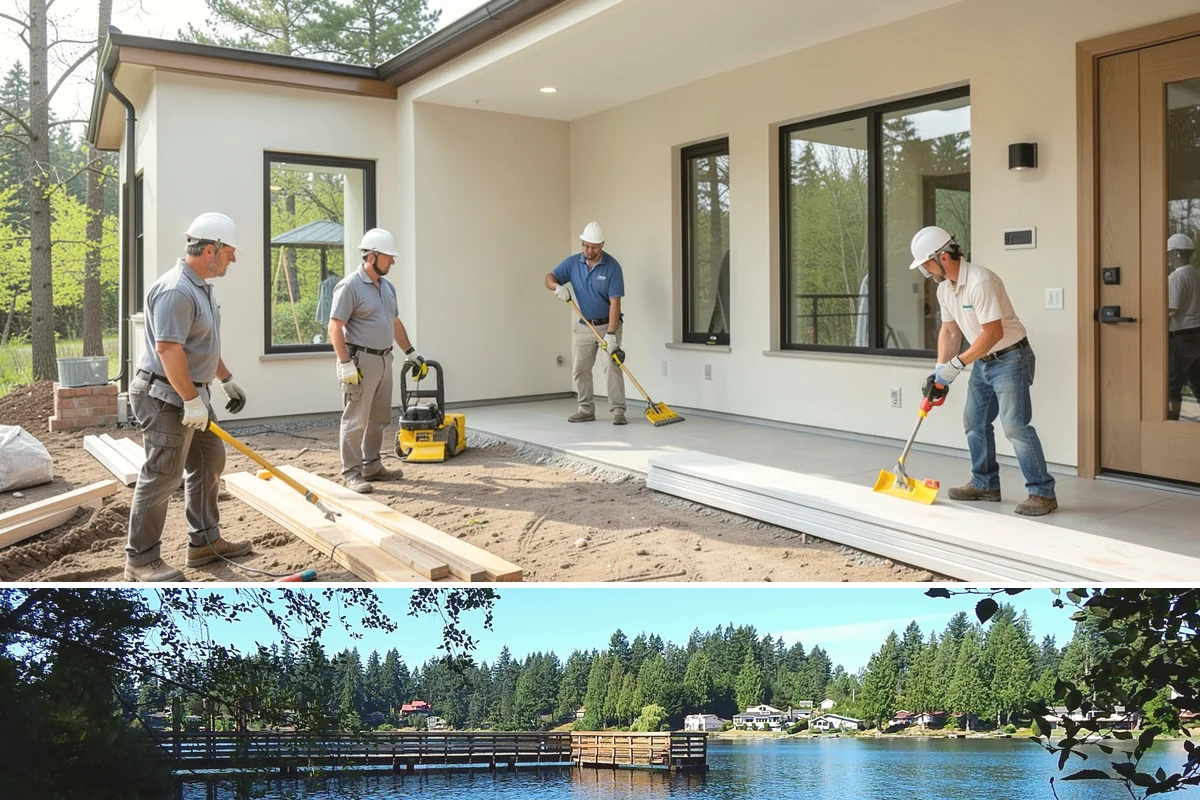Foundation Leveling in Federal Way, King County, WA - Leveling is best performed when soils are more stable, often in drier months, so the corrected elevations hold.