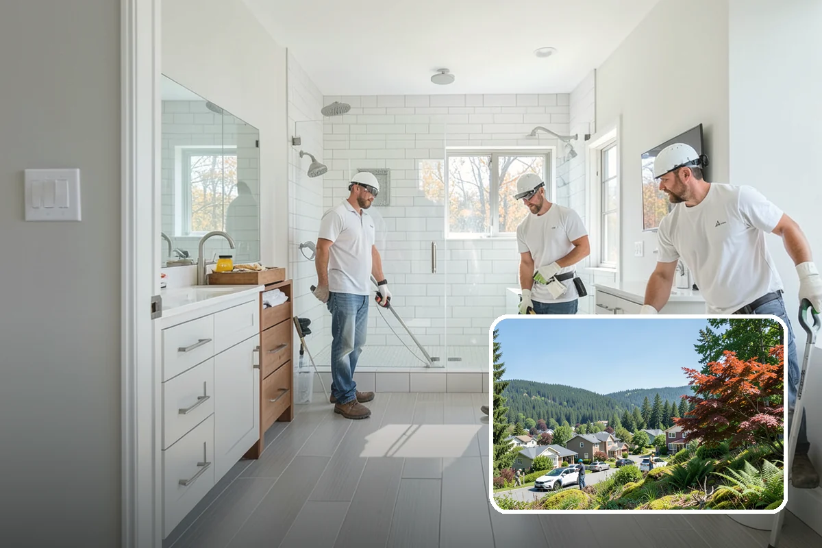 Foundation Leveling in Index, Snohomish County, WA - Floors and walls brought back toward level and true