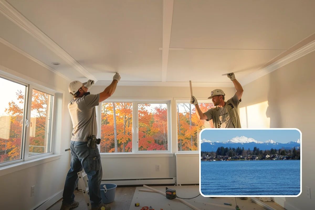Foundation Leveling in Lake Stevens, Snohomish County, WA - Floors and walls brought back toward level and true