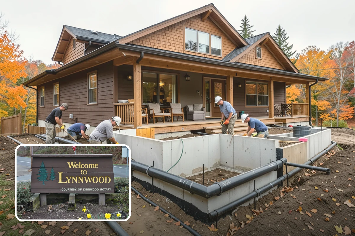 Foundation Leveling in Lynnwood, Snohomish County, WA - Floors and walls brought back toward level and true