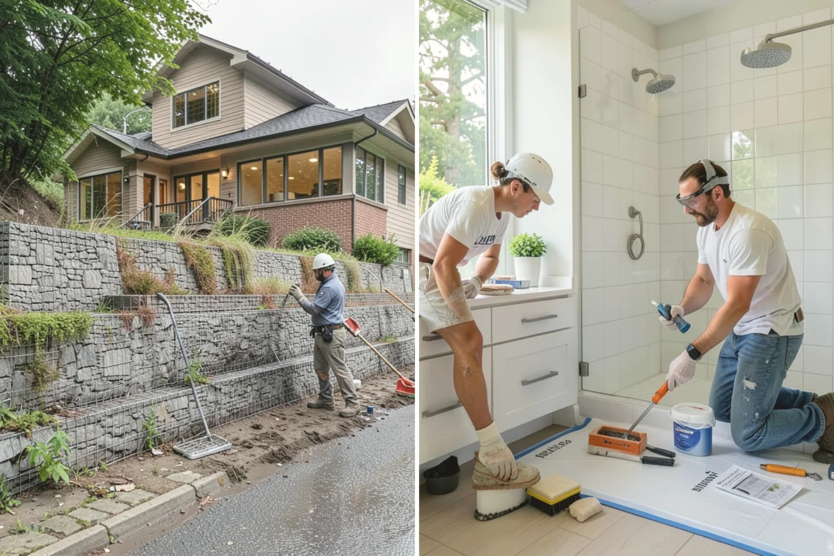 Foundation Leveling in Mercer Island, King County, WA - Survey elevations and map the settlement across the home