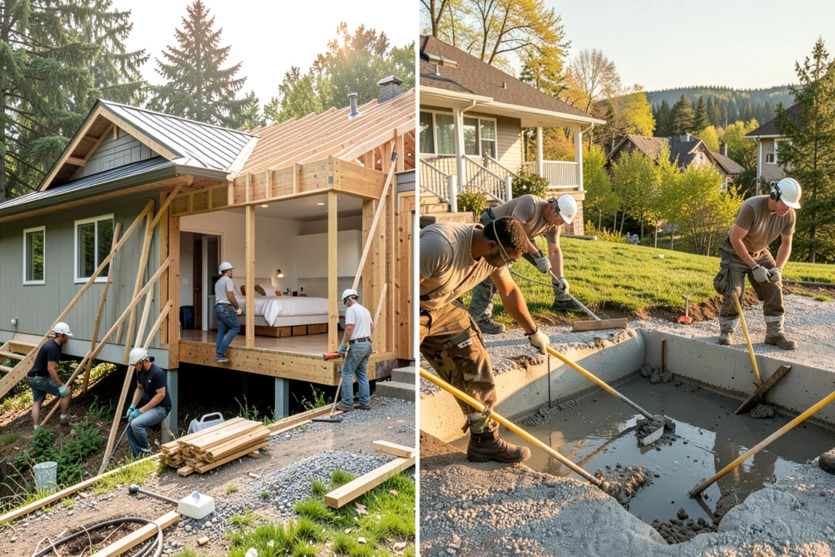 Foundation Leveling in Puyallup, Pierce County, WA - Survey elevations and map the settlement across the home
