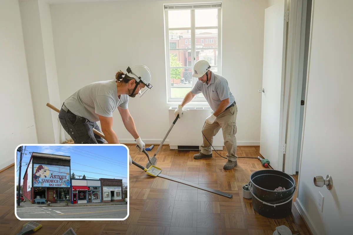 Foundation Leveling in Ruston, Pierce County, WA - Floors and walls brought back toward level and true