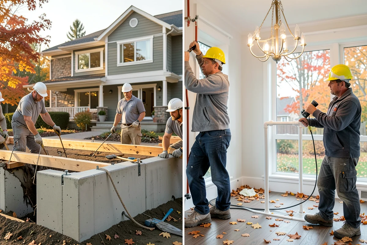 Foundation Leveling in Seattle, King County, WA - Survey elevations and map the settlement across the home