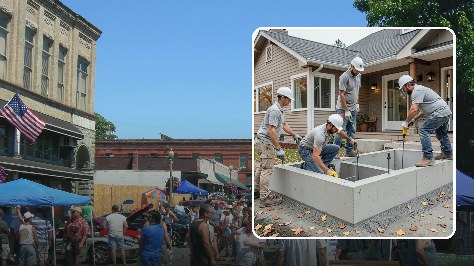 Foundation Leveling in Snohomish, Snohomish County, WA - We relevel settled foundations to bring floors and walls back toward true and relieve the stress on your home.