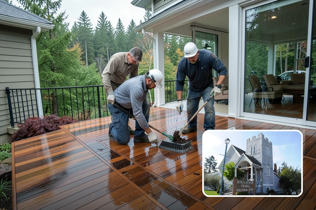 Foundation Leveling in Steilacoom, Pierce County, WA - Floors and walls brought back toward level and true