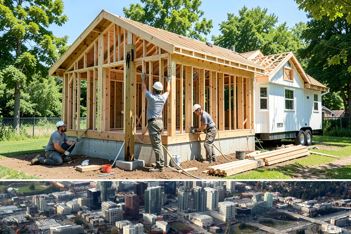 Foundation Repair in Bellevue, King County, WA - Repairs can proceed year-round, though drier conditions ease excavation and exterior drainage work.