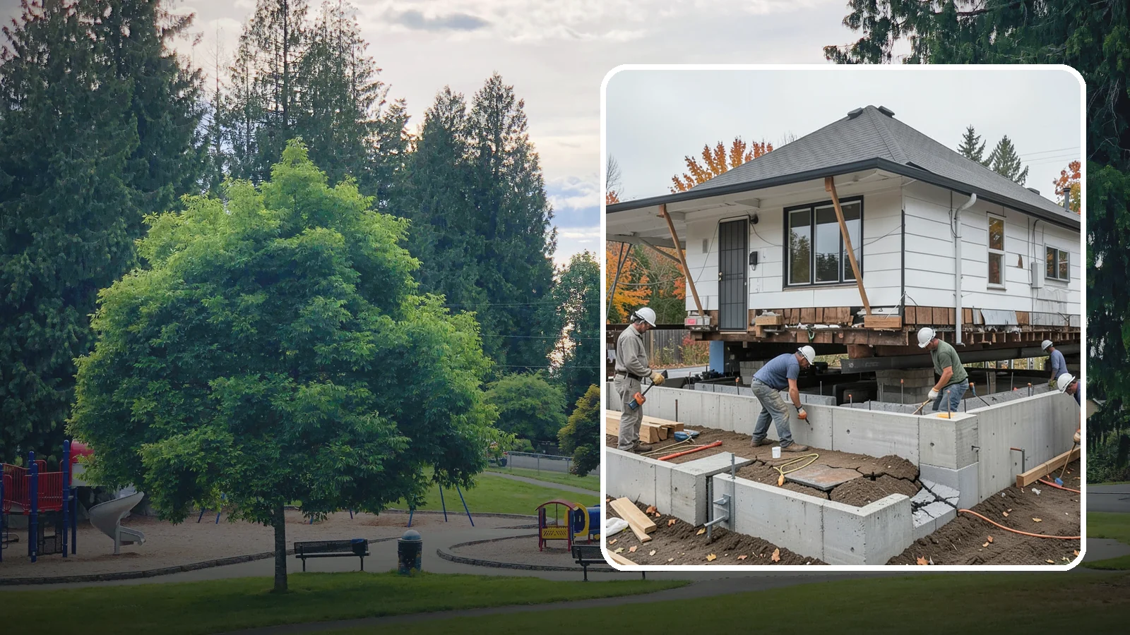 Foundation Repair in Bonney Lake, Pierce County, WA - Stabilize settling, cracking, or bowing foundations before Northwest water and soil movement worsen the damage.