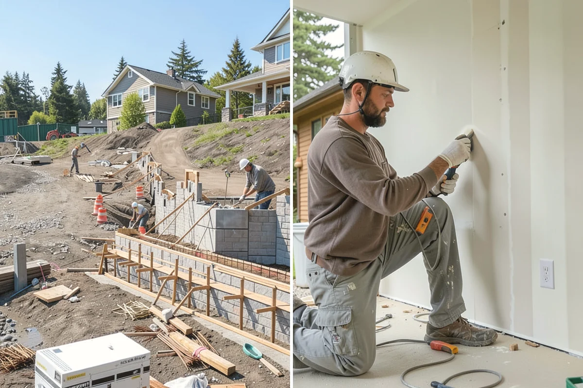 Foundation Repair in Carbonado, Pierce County, WA - Inspect and identify the cause of movement