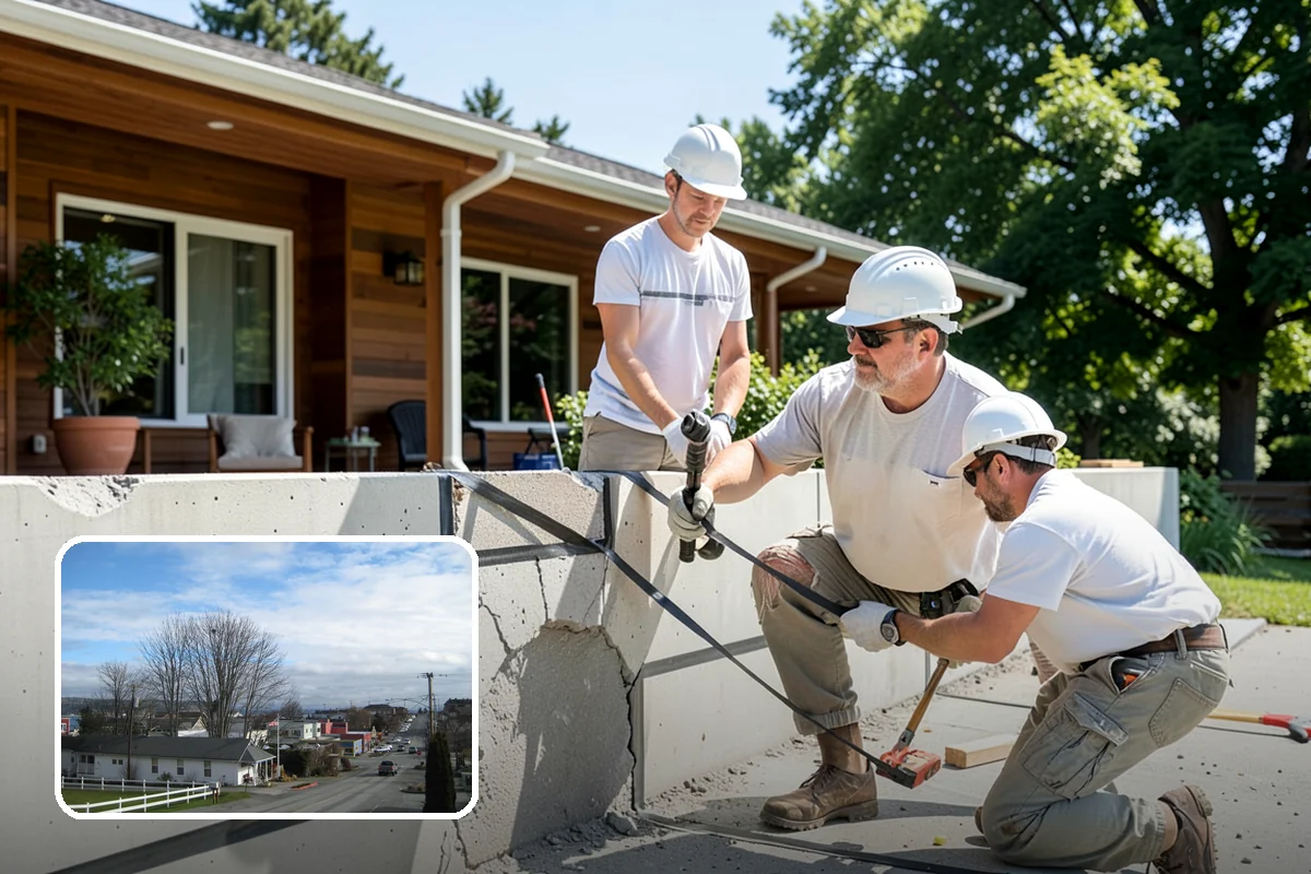 Foundation Repair in Langley, Island County, WA - Root-cause diagnosis rather than surface patching