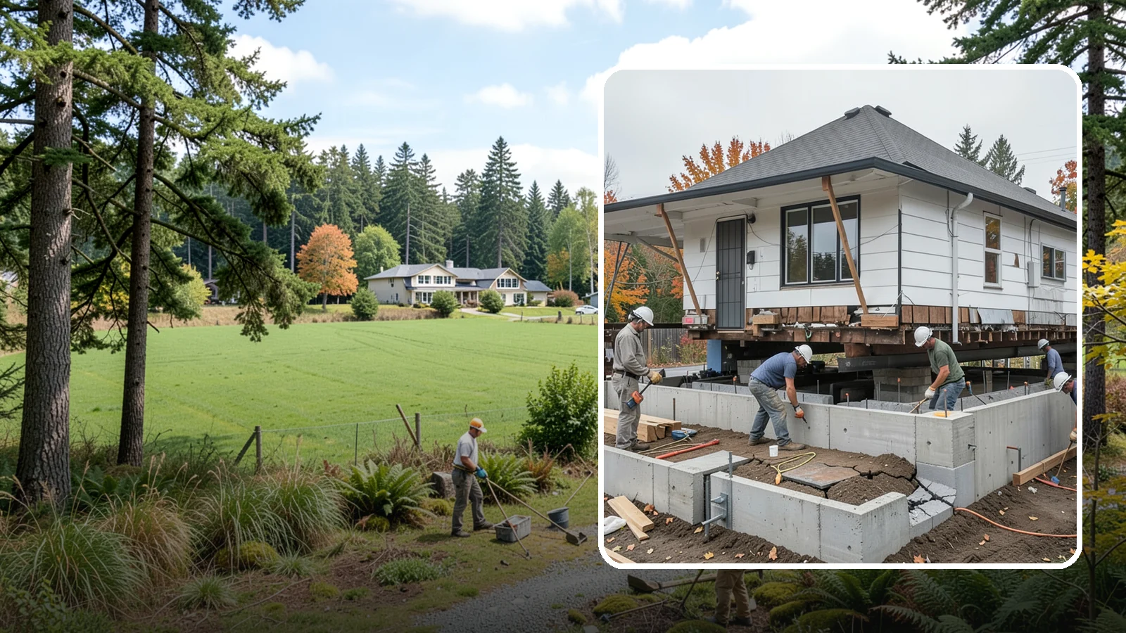 Foundation Repair in Lyman, Skagit County, WA - Stabilize settling, cracking, or bowing foundations before Northwest water and soil movement worsen the damage.