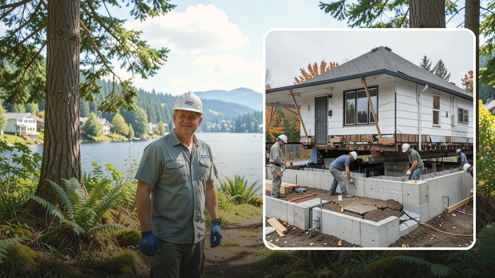 Foundation Repair in Milton, King County, WA - Stabilize settling, cracking, or bowing foundations before Northwest water and soil movement worsen the damage.