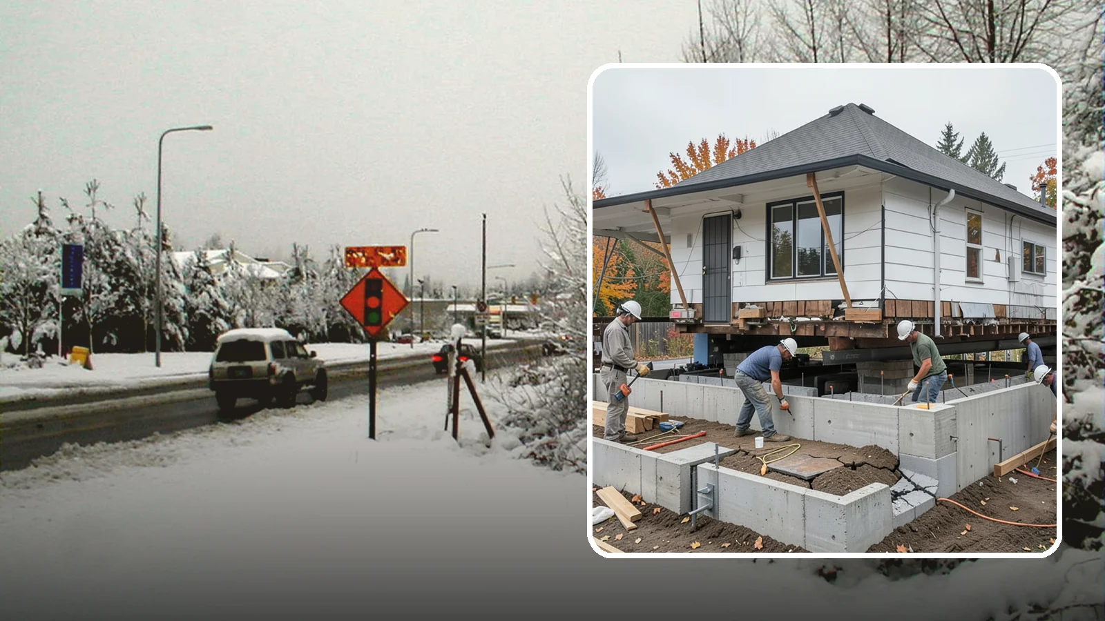 Foundation Repair in Newcastle, King County, WA - Stabilize settling, cracking, or bowing foundations before Northwest water and soil movement worsen the damage.