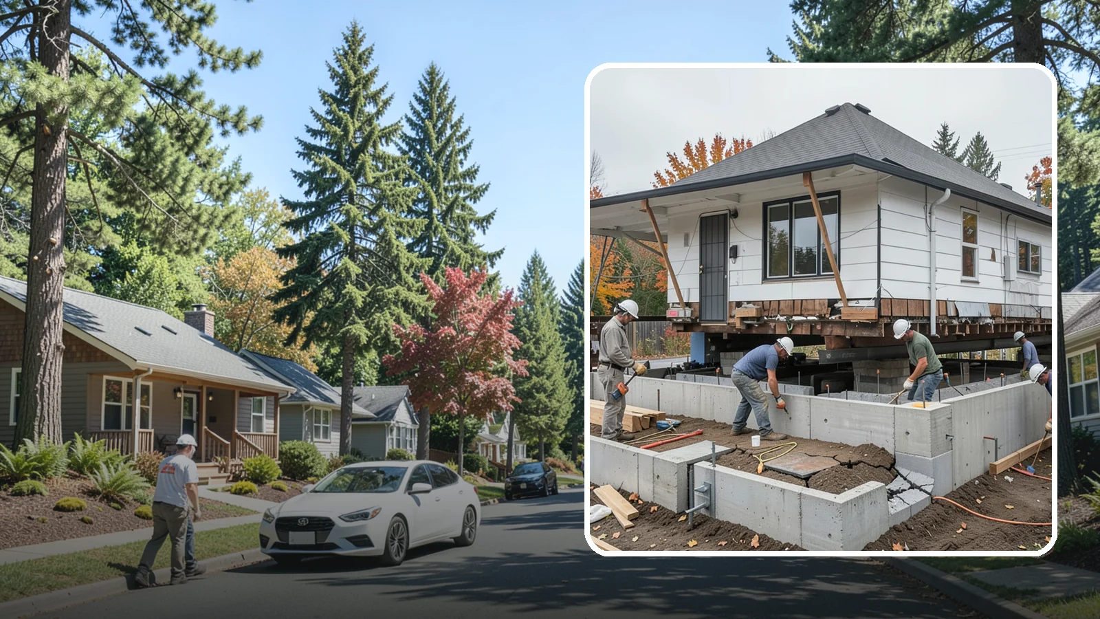Foundation Repair in Orting, Pierce County, WA - Stabilize settling, cracking, or bowing foundations before Northwest water and soil movement worsen the damage.