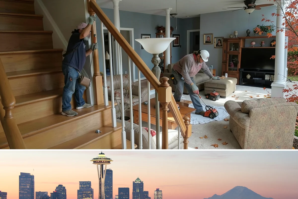 Foundation Repair in Seattle, King County, WA - Repairs can proceed year-round, though drier conditions ease excavation and exterior drainage work.