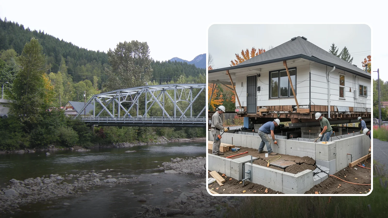 Foundation Repair in Skykomish, King County, WA - Stabilize settling, cracking, or bowing foundations before Northwest water and soil movement worsen the damage.