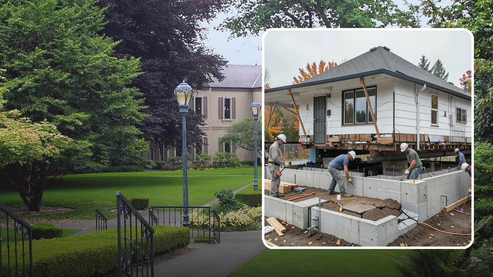 Foundation Repair in Woodinville, King County, WA - Stabilize settling, cracking, or bowing foundations before Northwest water and soil movement worsen the damage.
