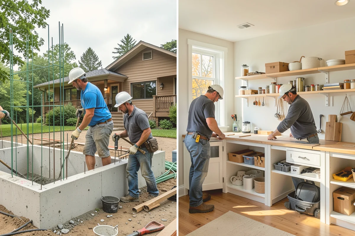 Foundation Underpinning in Bothell, King County, WA - Assess the settlement and confirm the underpinning design
