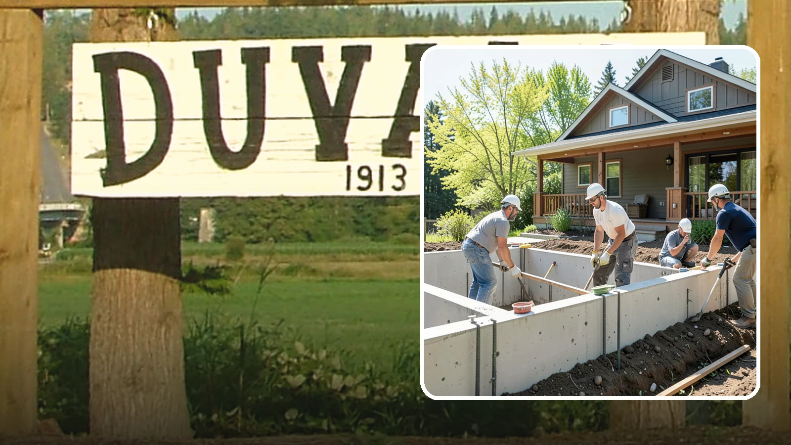 Foundation Underpinning in Duvall, King County, WA - We underpin existing foundations to extend them to stronger soil and stop ongoing settlement in its tracks.