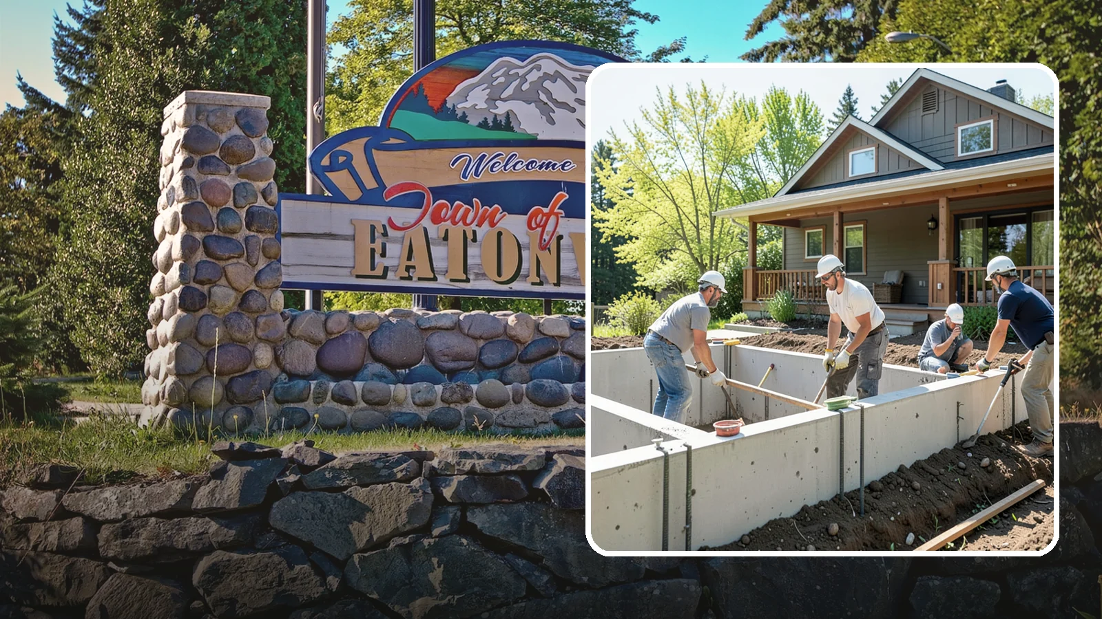 Foundation Underpinning in Eatonville, Pierce County, WA - We underpin existing foundations to extend them to stronger soil and stop ongoing settlement in its tracks.