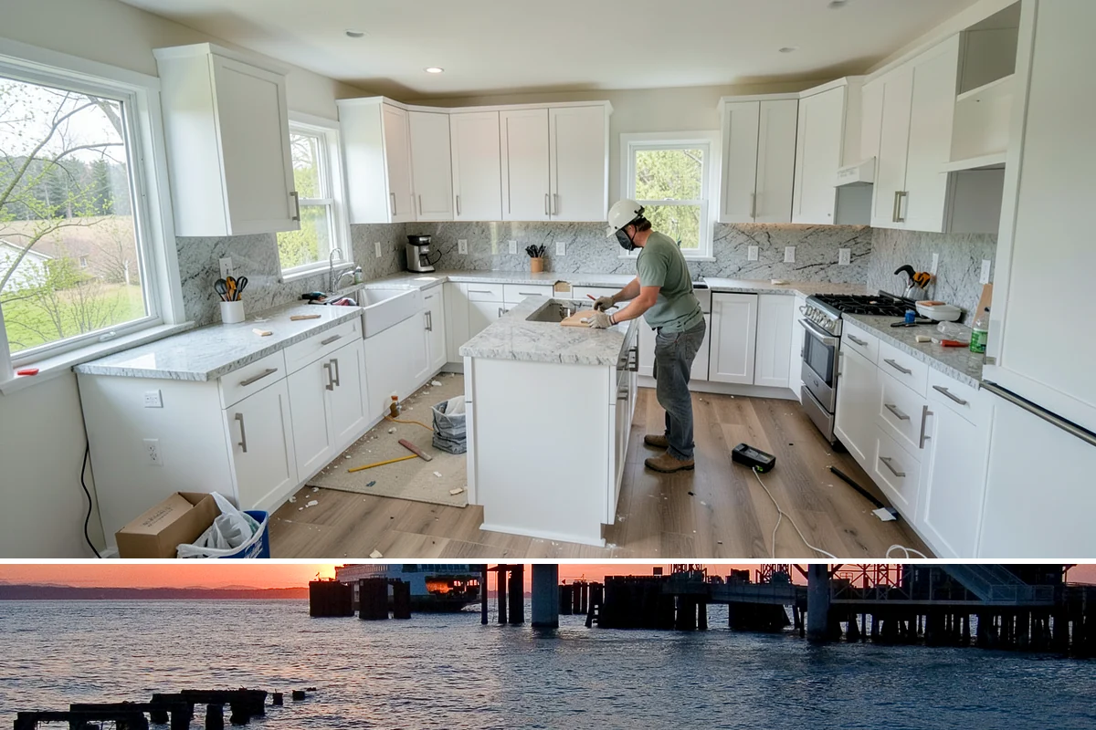 Foundation Underpinning in Edmonds, Snohomish County, WA - Underpinning proceeds year-round since the work is beneath the structure, though drier soil conditions can simplify the...