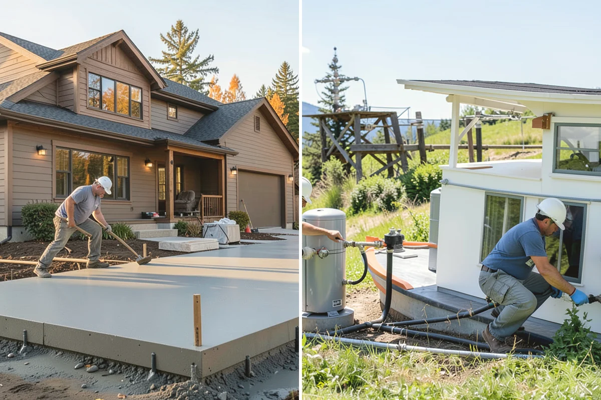 Foundation Waterproofing in Anacortes, Skagit County, WA - Excavate and clean the foundation wall to bare concrete